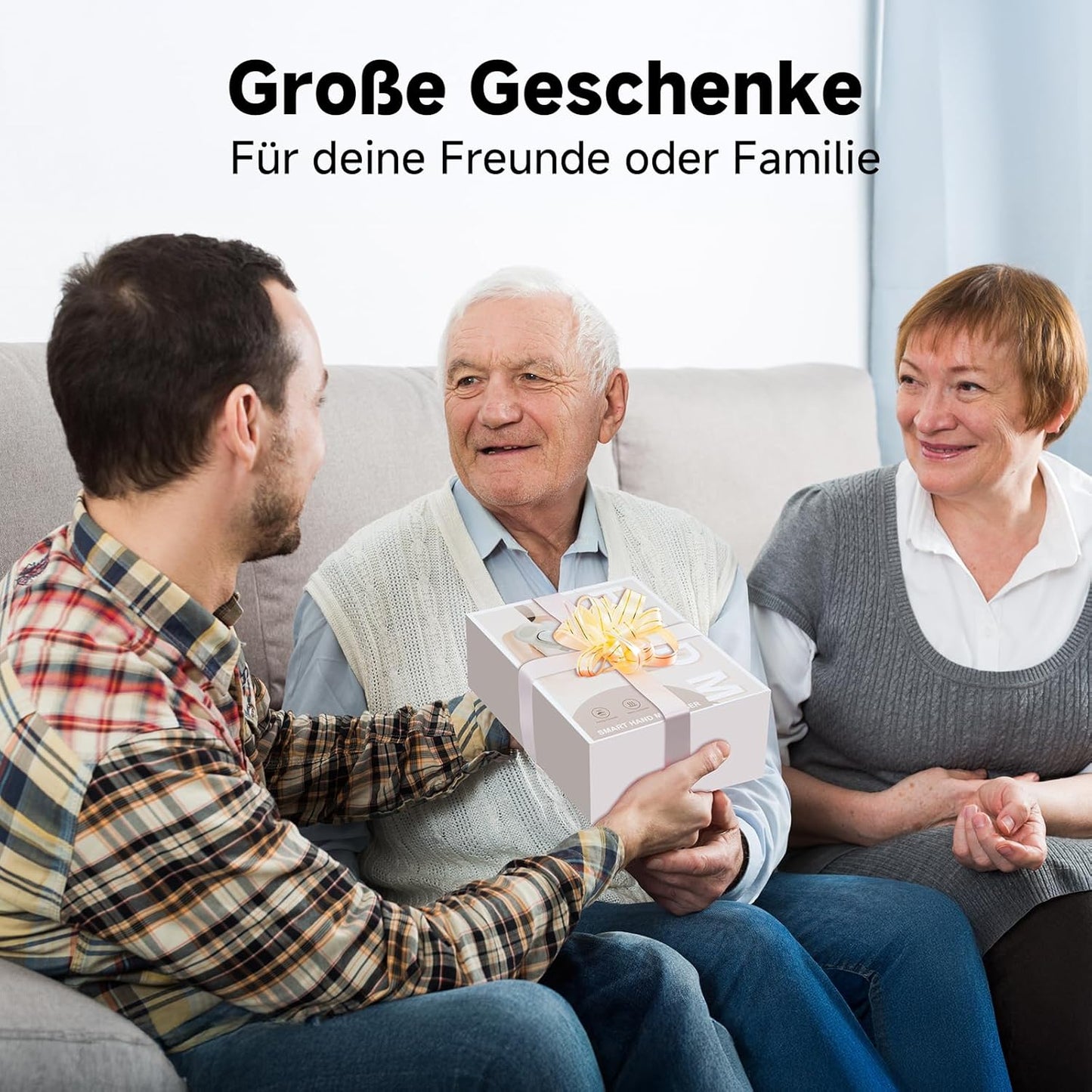 Nerivo Plutus™ 3-in-1 Intelligenter Handmassager